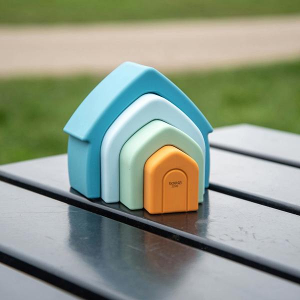 tickit SiliSoft® Stacking Houses (Neutral)