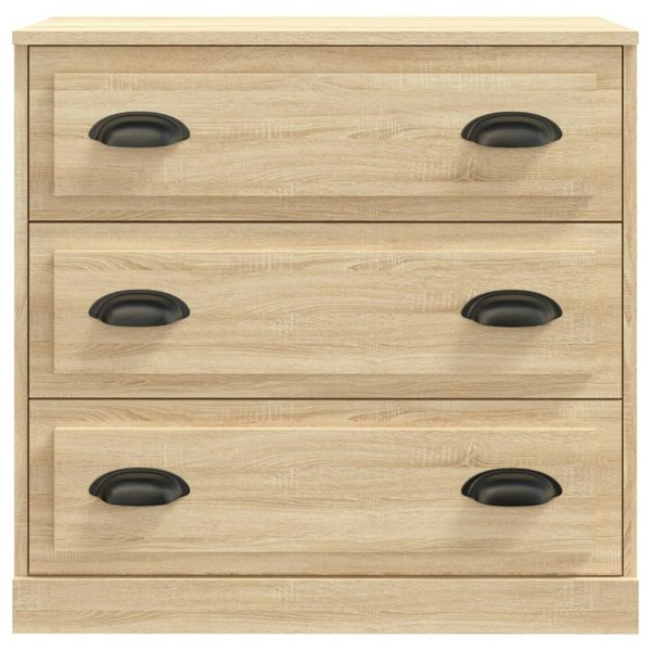 Berkfield Sideboards 2 pcs Sonoma Oak Engineered Wood