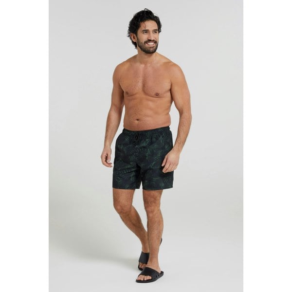 Mountain Warehouse Mens Aruba Turtle Swim Shorts - Dark Green