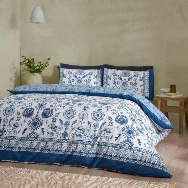 Zoukara Blue Duvet Cover Set