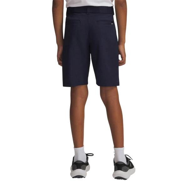 Under Armour Boys Golf Shorts - Navy Blue/Halo Grey - 