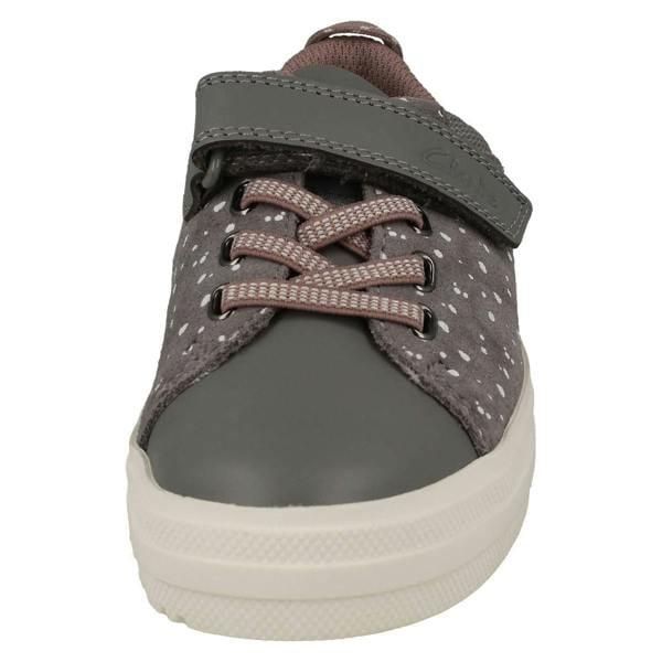 Clarks Girls Clarks Sneaker Style Hook & Loop Summer Shoes - Nova Beat K