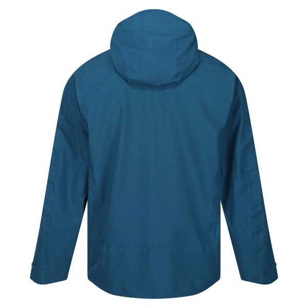 Regatta Mens Okara Waterproof Jacket - Moroccan Blue/Piquant Green