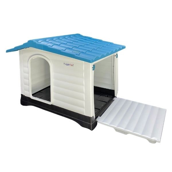 HugglePets Plastic Dog Kennel with Base (424)