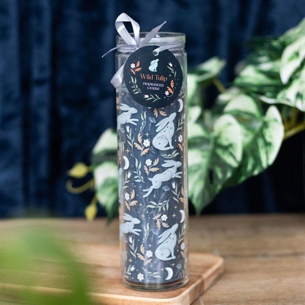Serano Midnight Hare Wild Tulip Tube Candle