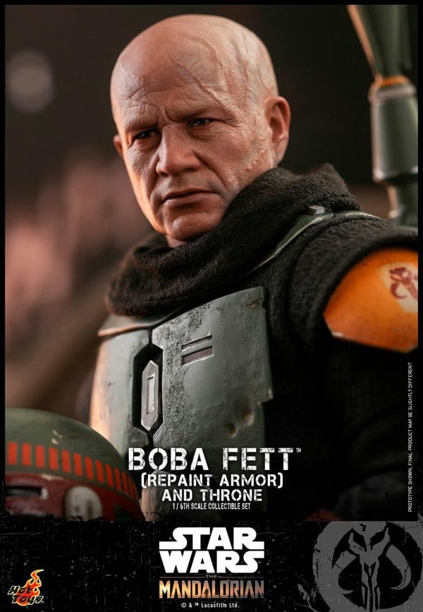 Hot Toys Boba Fett Repaint Armour and Throne Collectible Set 1:6 Scale Hot Toys 908858