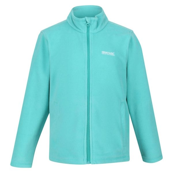 Regatta Great Outdoors Childrens/Kids King II Lightweight Full Zip Fleece Jacket - Turquoise