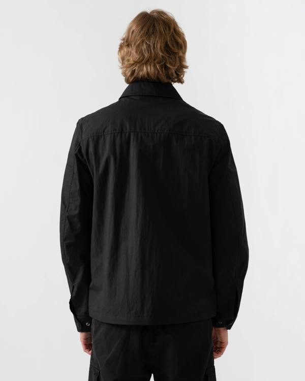 Belstaff Cargo Mens Overshirt - Black