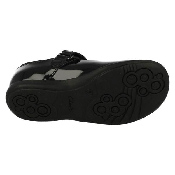 Clarks Girls Clarks Light Up School Shoes Trixi Rose