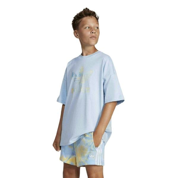 Adidas Childrens/Kids Logo Short-Sleeved T-Shirt - Light Blue - 