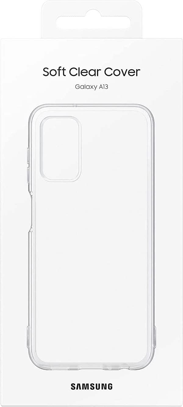 Samsung Galaxy A13 Soft Clear Cover Transparent - EF-QA135TTEGEU
