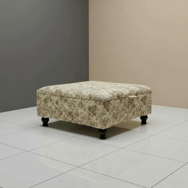Luxury Large Footstool Ottoman with Hidden Storage - ISTOOLS