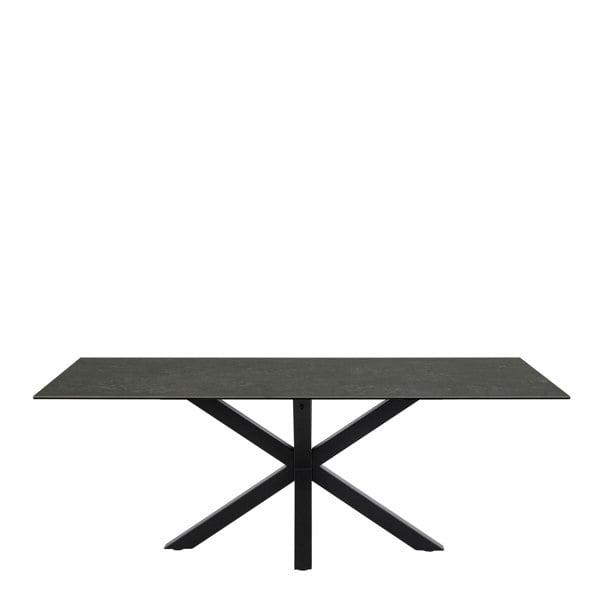 Furniture To Go Heaven Dining Table with Ceramic Black Top