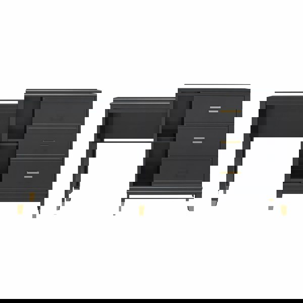 Dorel Home Westerleigh 3-in-1 Media Dresser Black