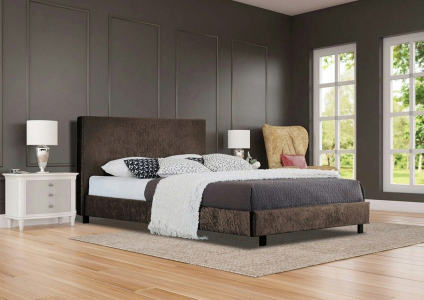 Comfy Living Prado Crushed Velvet Bed Frame