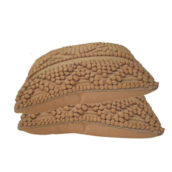 Wyld Haus Sarlat Set of 2 Handwoven Coffee Cushion Covers