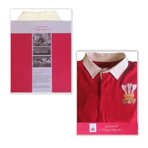 Ellis Rugby Wales Rugby Shirt 1976 Grand Slam