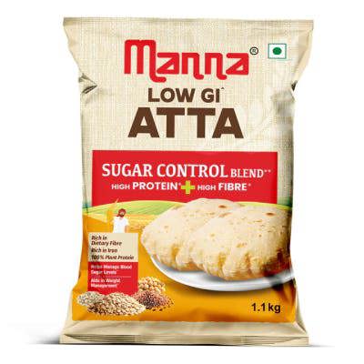 Manna Low GI Atta for Sugar Control 1kg