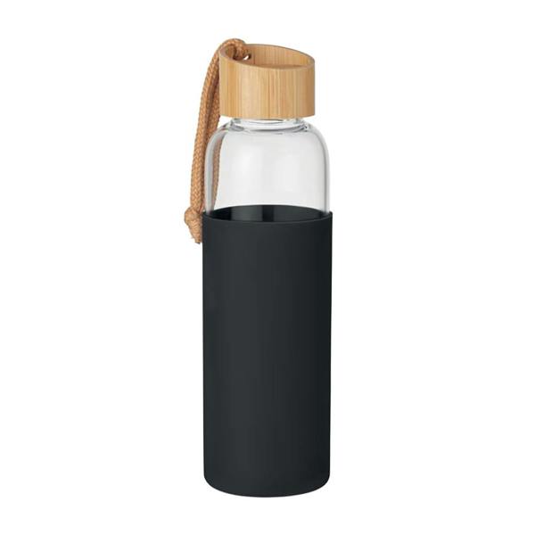 MidOcean Chai Glass 500ml Bottle - Black - 