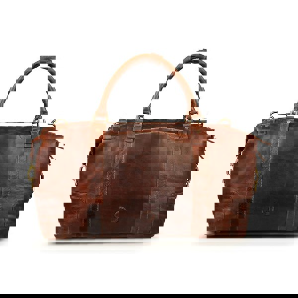 PRIMEHIDE Orion Leather Duffle Bag