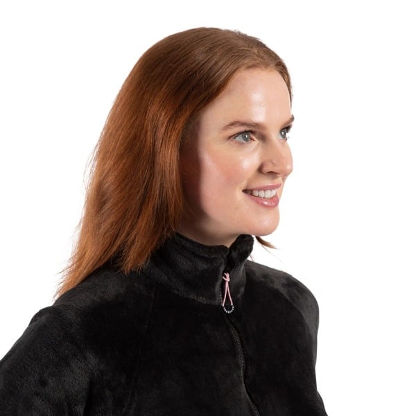 Trespass Women's TELLTALE Winter Fleece Jacket - Black