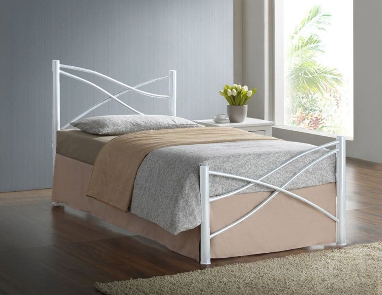 Comfy Living Amber Metal Bed Frame - A Stylish and Durable Choice for Your Bedroom
