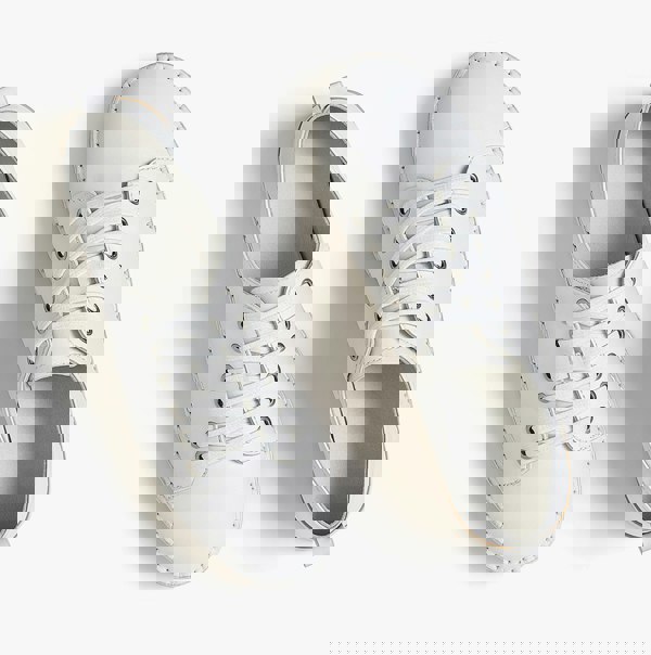 Mod Comfys L988G 5-Eye Lace Womens Leather Shoes White