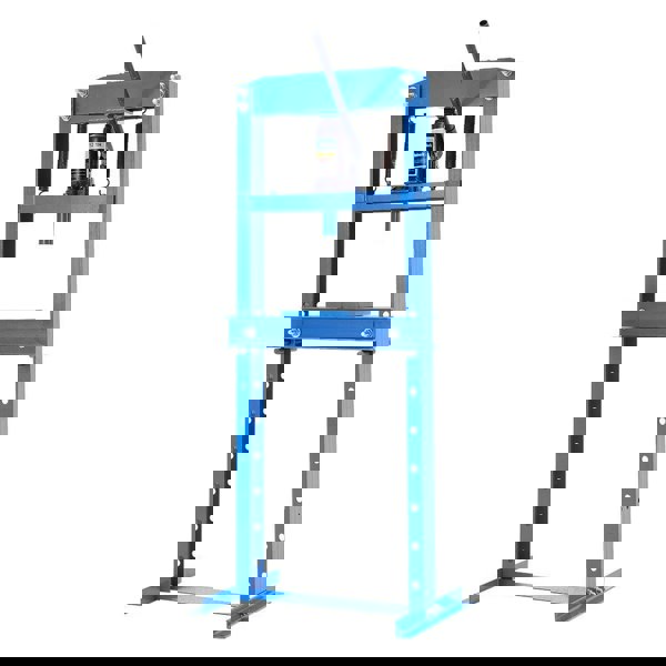 6/12/20Ton Blue Hydraulic Shop Press with Press Plates Workshop Presses Living and Home 20 Ton