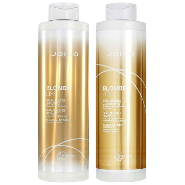Joico  Duo: Blonde Life Brightening Conditioner 1000ml & Shampoo 1000ml
