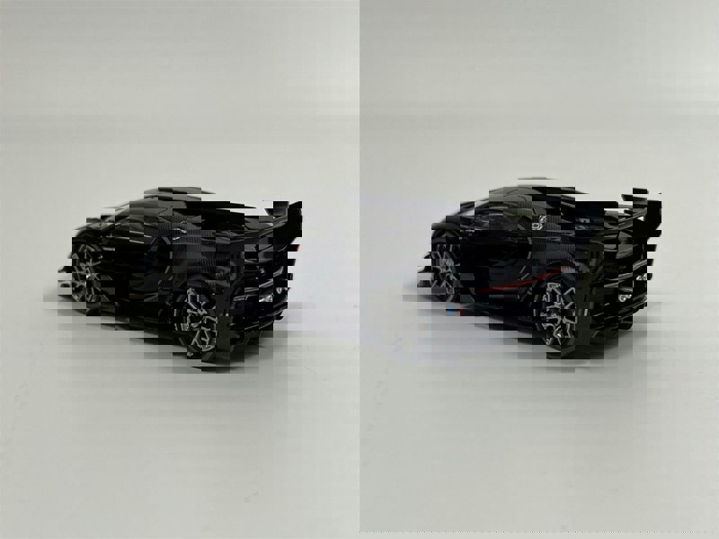 Mini GT Bugatti Vision Gran Turismo Black LHD 1:64 Scale Mini GT MGT00795L