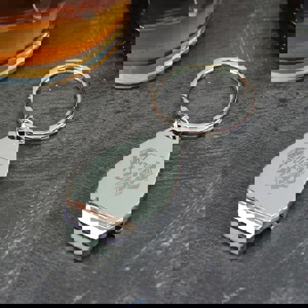 Personalised Memento Company Personalised Super Dad Pint Glass & Bottle Opener