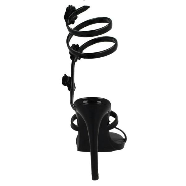 Spot On Ladies Spot On High Heel Strappy Sandals