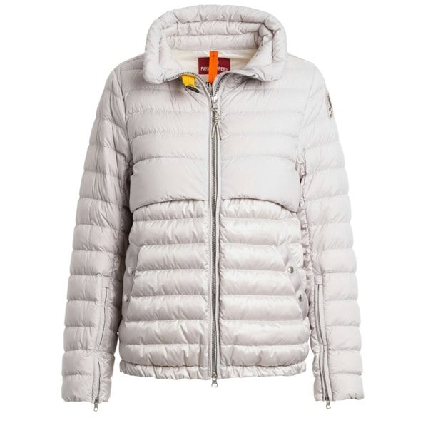 Parajumpers SAYA PWPUCY33 254 DAWN Light Grey Down Jacket Womens S