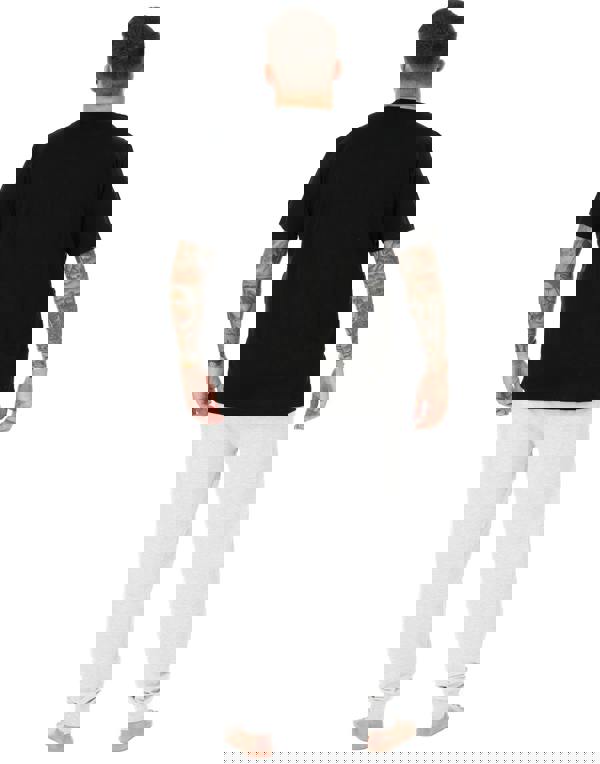 Star Wars Mens Black Din Djarin Short Sleeve Long Leg Pyjama Set