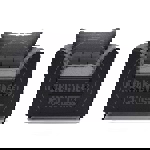 Casper Chenille Fabric Armchair - 3