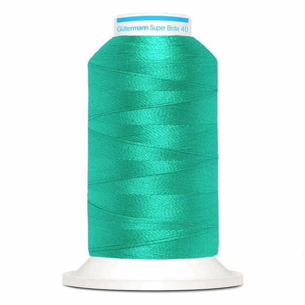 Gutermann Super Brite Polyester 40 Embroidery Thread 1000m Polyester Thread Suitable For Embroidery