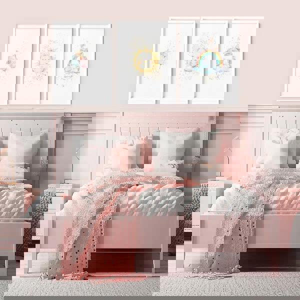 Nursery Rainbow Decor | Set of 3 wall art prints