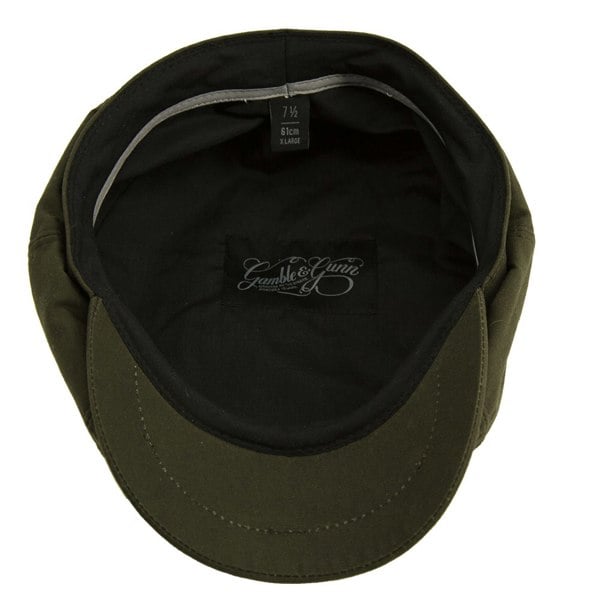 Gamble & Gunn 'Huntsman' Waxed Cotton 8 Panel Cap