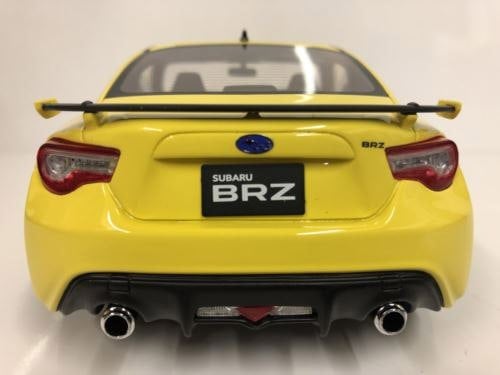 subaru brz gt yellow kyosho ksr18027y 1:18 scale samurai collection