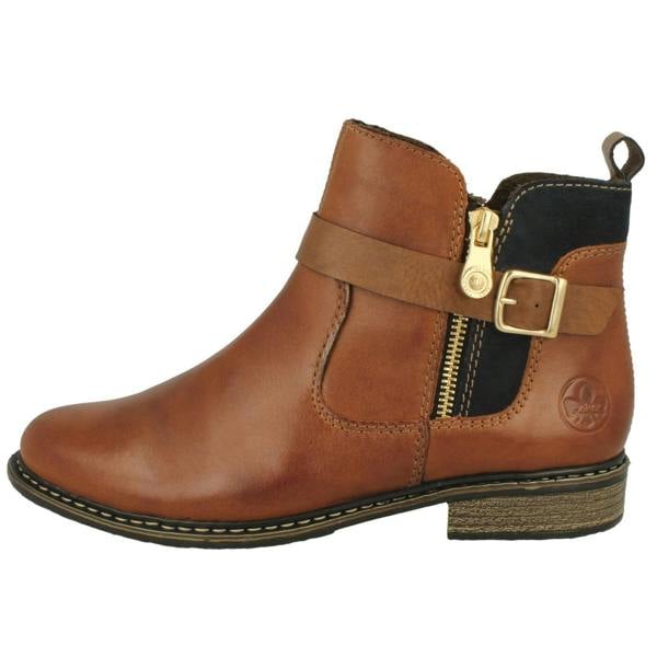Rieker Ladies Rieker Fleece Lined Boots Z4959