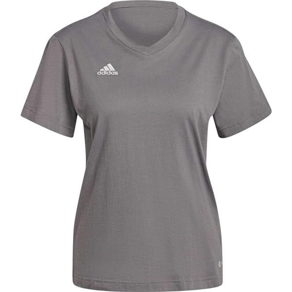 Adidas Womens/Ladies ENT22 Gym T-Shirt - Grey - 