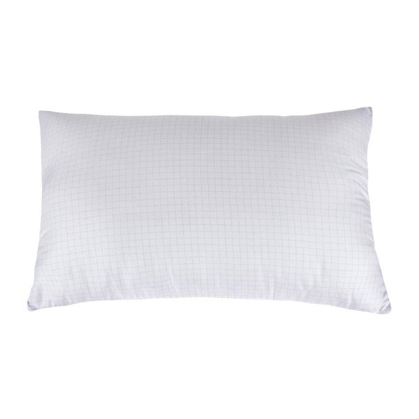 HOMESCAPES Anti Stress Pillow Carbon Enriched Case with Super Microfibre