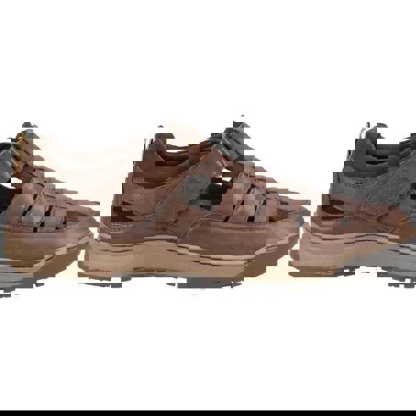 Hush Puppies Rucker Leather Men's Brown Sandals