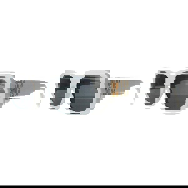 Miu Miu Sunglasses MU08ZS 1425S0 White Ivory Dark Grey