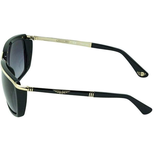 Police Splb45M 0301 Black Sunglasses