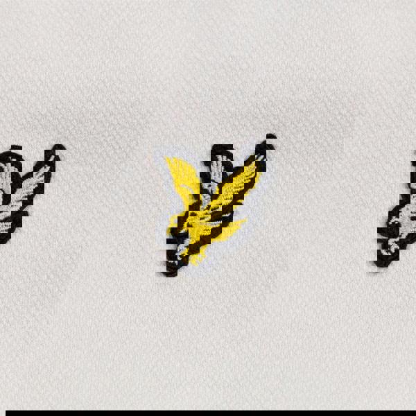 Lyle & Scott Rally Tipped Polo Shirt Beige S