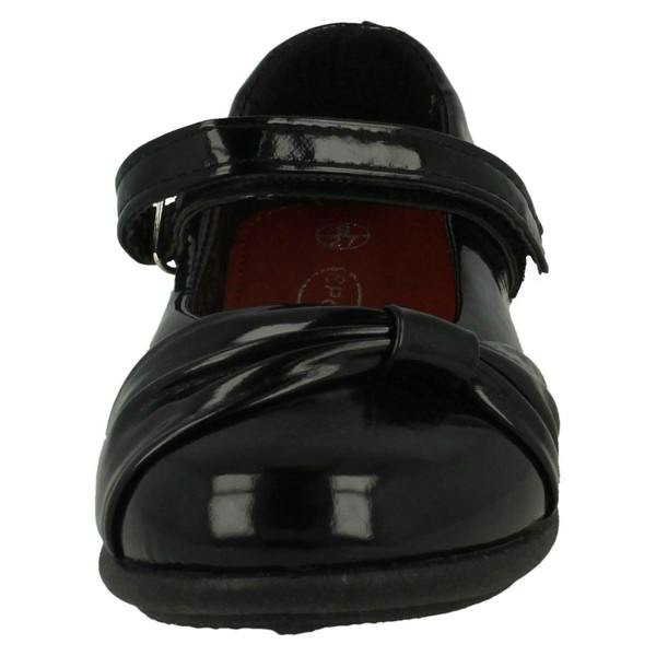 Spot On Girls Spot On Side Bow Detail School Shoes