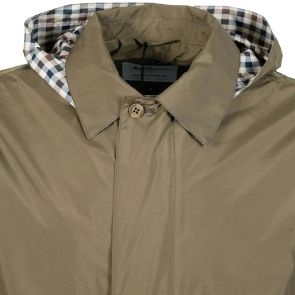 Aquascutum Active Active Packable Trench Army Green Green Jacket M