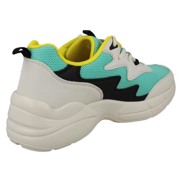 Skechers Ladies Skechers Lace Up Memory Foam Casual Trainers Popsicle 33122