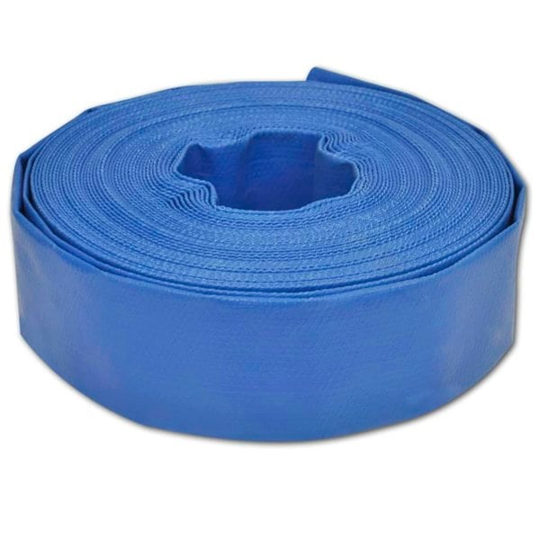 Berkfield Flat Hose 25 m 2" PVC Water Delivery